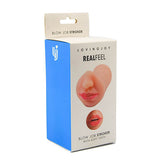 Loving Joy Real Feel Blow Job Stroker – 12cm Soft Teeth Stroker > Sex Toys For Men > Masturbators > Manual - Tophatter Daily Deals