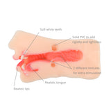 Loving Joy Real Feel Blow Job Stroker – 12cm Soft Teeth Stroker > Sex Toys For Men > Masturbators > Manual - Tophatter Daily Deals