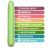 Gaia Eco (Green) – Eco-Friendly Slim Vibrator > Vibrators > Standard Vibrators - Tophatter Daily Deals