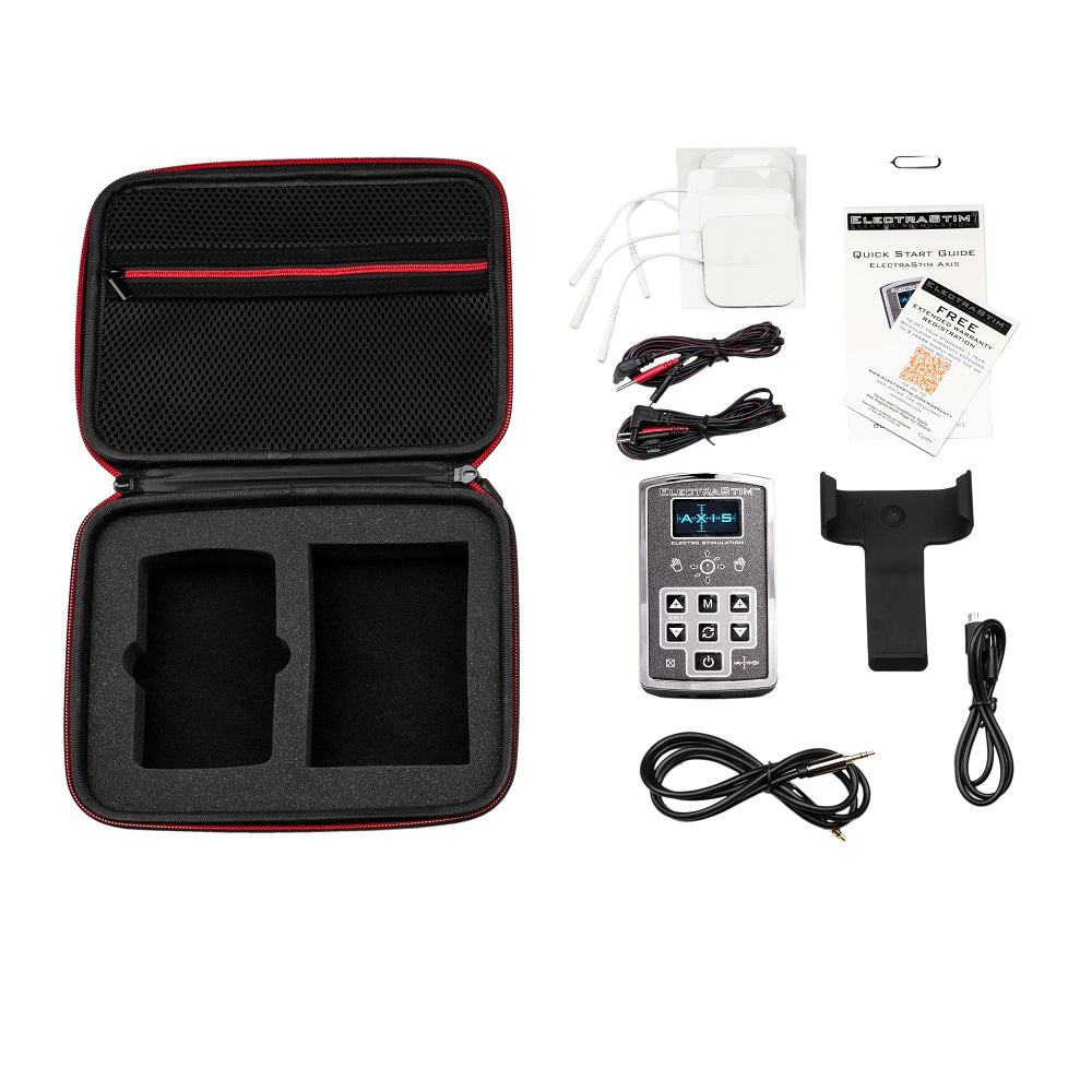 Electrastim Axis – Rechargeable Electro Sex Stimulator With Multiple Output Sensors And OLED Display E-STIM TOYS - Tophatter Daily Deals