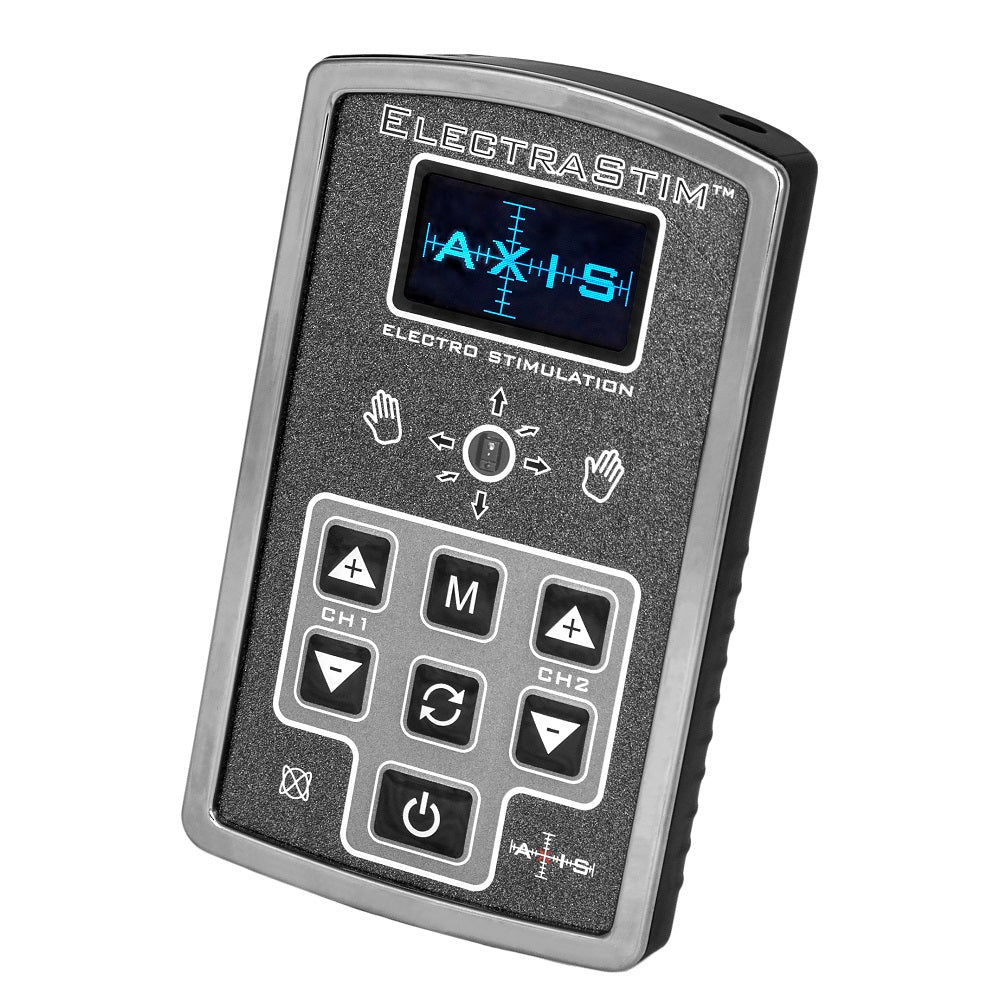 Electrastim Axis – Rechargeable Electro Sex Stimulator With Multiple Output Sensors And OLED Display E-STIM TOYS - Tophatter Daily Deals