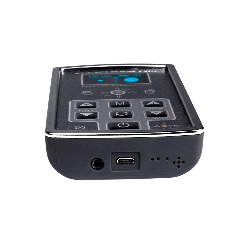 Electrastim Axis – Rechargeable Electro Sex Stimulator With Multiple Output Sensors And OLED Display E-STIM TOYS - Tophatter Daily Deals