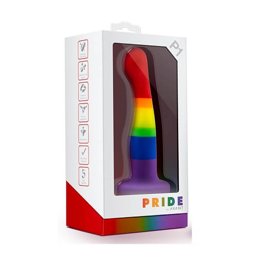 Avant Pride P1 Freedom – Silicone Dildo > Dildos > Neutral Dildos - Tophatter Daily Deals