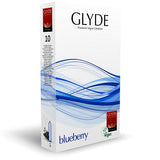 Glyde Ultra Blueberry (Blue) – Vegan Lubricated Condoms 10 Pack > Essentials > Condoms - Tophatter Daily Deals