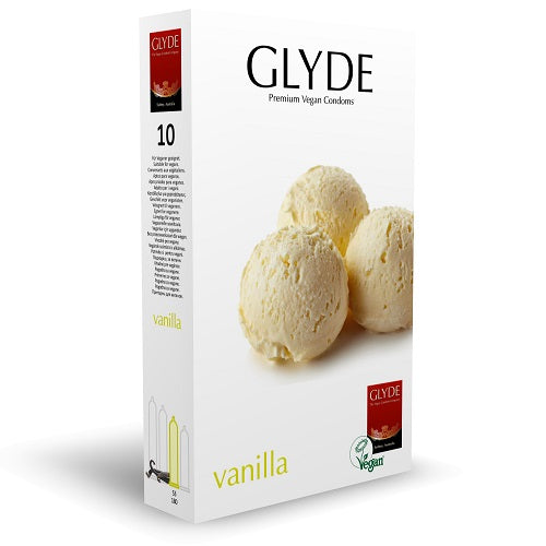 Glyde Ultra (Vanilla) – Vegan Flavored Condoms 10 Pack > Essentials > Condoms - Tophatter Daily Deals