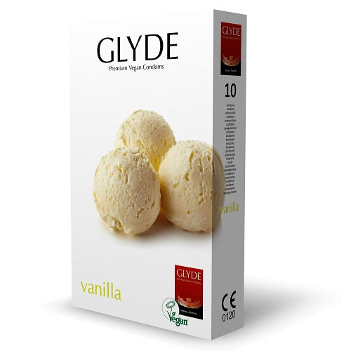 Glyde Ultra (Vanilla) – Vegan Flavored Condoms 10 Pack > Essentials > Condoms - Tophatter Daily Deals