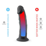 Silexd 7.5 Inch Model 2 Black Premium Silicone Dildo Dual Density > Dildos > Realistic Dildos - Tophatter Daily Deals