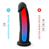 Silexd 9 Inch Model 2 Black Premium Silicone Dildo Dual Density Dildo > Dildos > Large Dildos - Tophatter Daily Deals