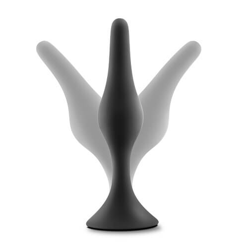 Luxe Beginner Plug Kit (Black) – Three Graduated Sizes Anal Plug Set > Anal Range > Butt Plug Kits - Tophatter Daily Deals