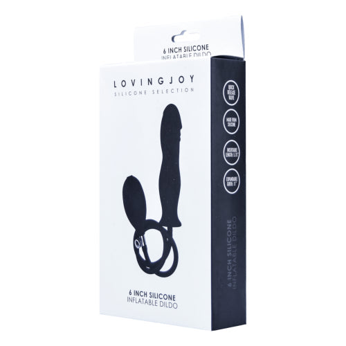 Loving Joy 6 Inch Silicone Inflatable Dildo > Anal Range > Tunnel and Stretchers - Tophatter Daily Deals