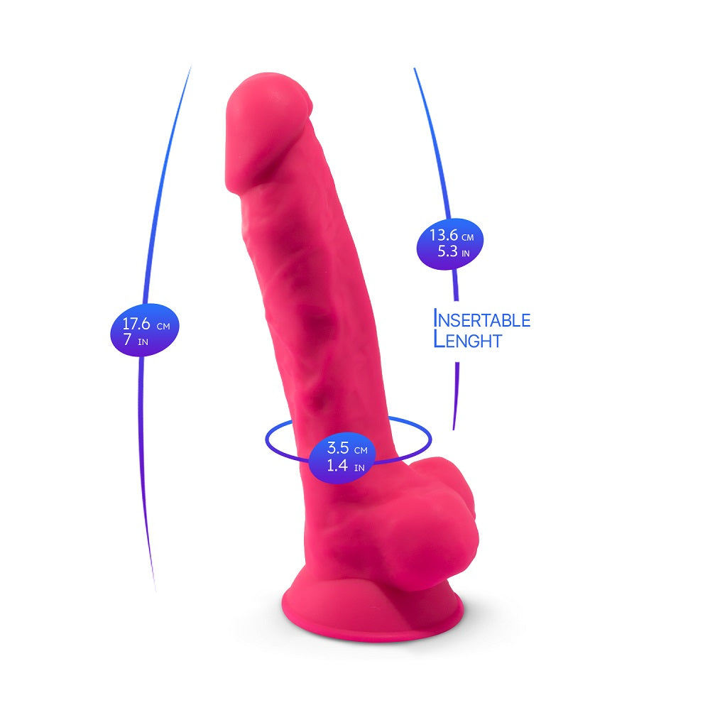 Silexd Premium Silicone 7 Inch Dildo – Flexible and Firm Silicone Dildo > Dildos > Realistic Dildos - Tophatter Daily Deals
