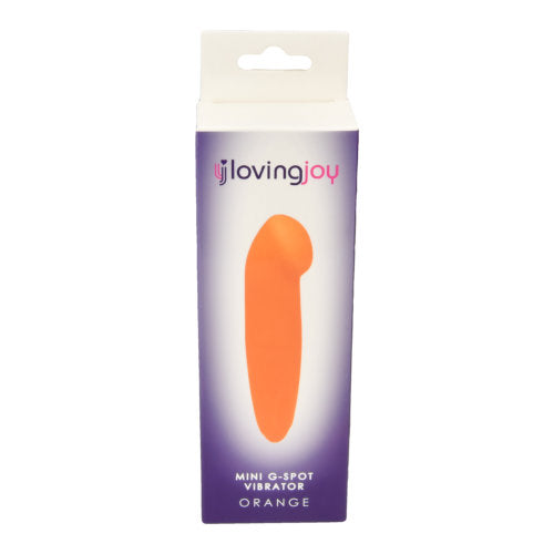 Loving Joy Mini G-Spot Vibrator (Orange) – Waterproof Small Vibrator > Sex Toys For Ladies > Clitoral Vibrators and Stimulators - Tophatter Daily Deals