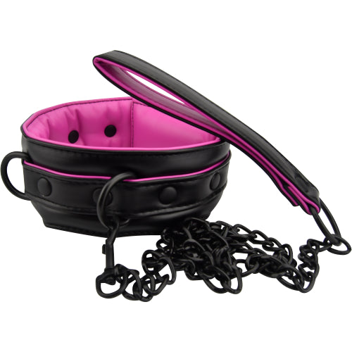 Bound to Please Padded Collar and Leash Set – Comfortable Bondage Kit > Bondage Gear > Collars & Leashes - Tophatter Daily Deals
