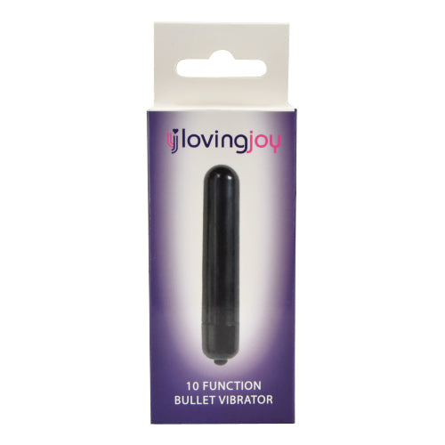 Loving Joy Obsidian Bullet Vibrator – 10 Function Slim Vibrator > Vibrators > Mini Vibrators - Tophatter Daily Deals
