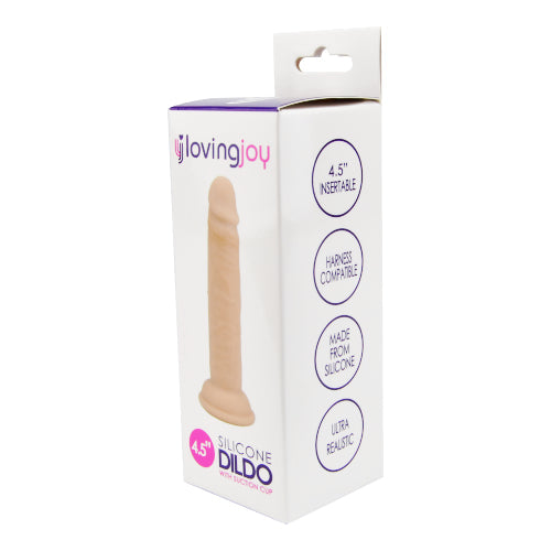 Loving Joy 4.5 Inch Silicone Dildo > Dildos > Slim Dildos - Tophatter Daily Deals