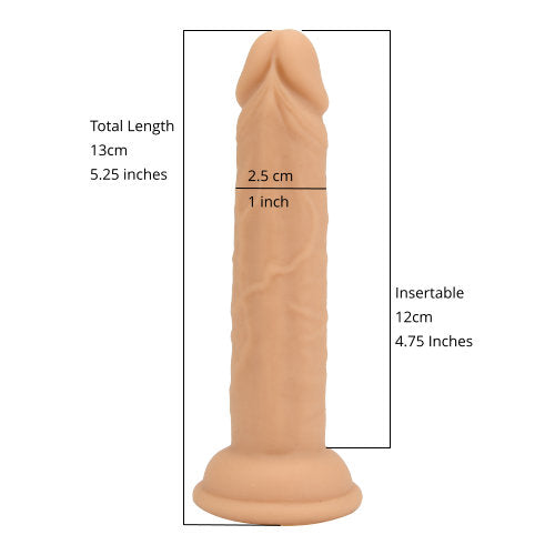 Loving Joy 4.5 Inch Silicone Dildo > Dildos > Slim Dildos - Tophatter Daily Deals