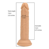 Loving Joy 4.5 Inch Silicone Dildo > Dildos > Slim Dildos - Tophatter Daily Deals