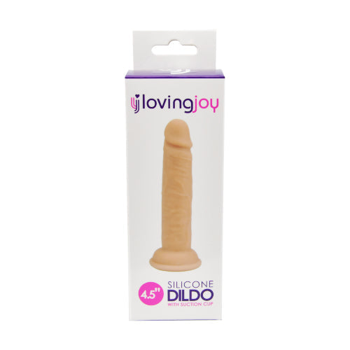 Loving Joy 4.5 Inch Silicone Dildo > Dildos > Slim Dildos - Tophatter Daily Deals