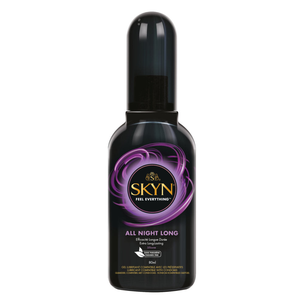 Skyn All Night Long (80ml) – Silicone Based Lubricant > Lube > Silicone - Tophatter Daily Deals