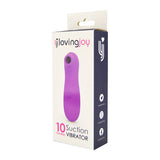 Loving Joy Clitoral Suction Vibrator – 10 Function Vibrator > Sex Toys For Ladies > Air Pulsation - Tophatter Daily Deals
