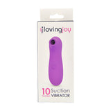 Loving Joy Clitoral Suction Vibrator – 10 Function Vibrator > Sex Toys For Ladies > Air Pulsation - Tophatter Daily Deals