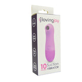 Loving Joy Clitoral Suction Vibrator – 10 Function Travel Vibrator > Sex Toys For Ladies > Air Pulsation - Tophatter Daily Deals
