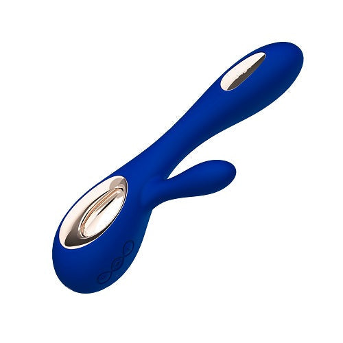 Lelo Soraya Wave (Midnight Blue) – Luxury Dual Action Rabbit Vibrator > Vibrators > Ladies > Rabbit - Tophatter Daily Deals