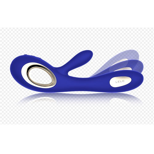 Lelo Soraya Wave (Midnight Blue) – Luxury Dual Action Rabbit Vibrator > Vibrators > Ladies > Rabbit - Tophatter Daily Deals