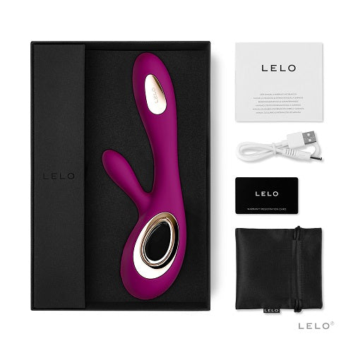 Lelo Soraya Wave Rose – Luxury Dual Waterproof Vibrator > Vibrators > Ladies > Rabbit - Tophatter Daily Deals