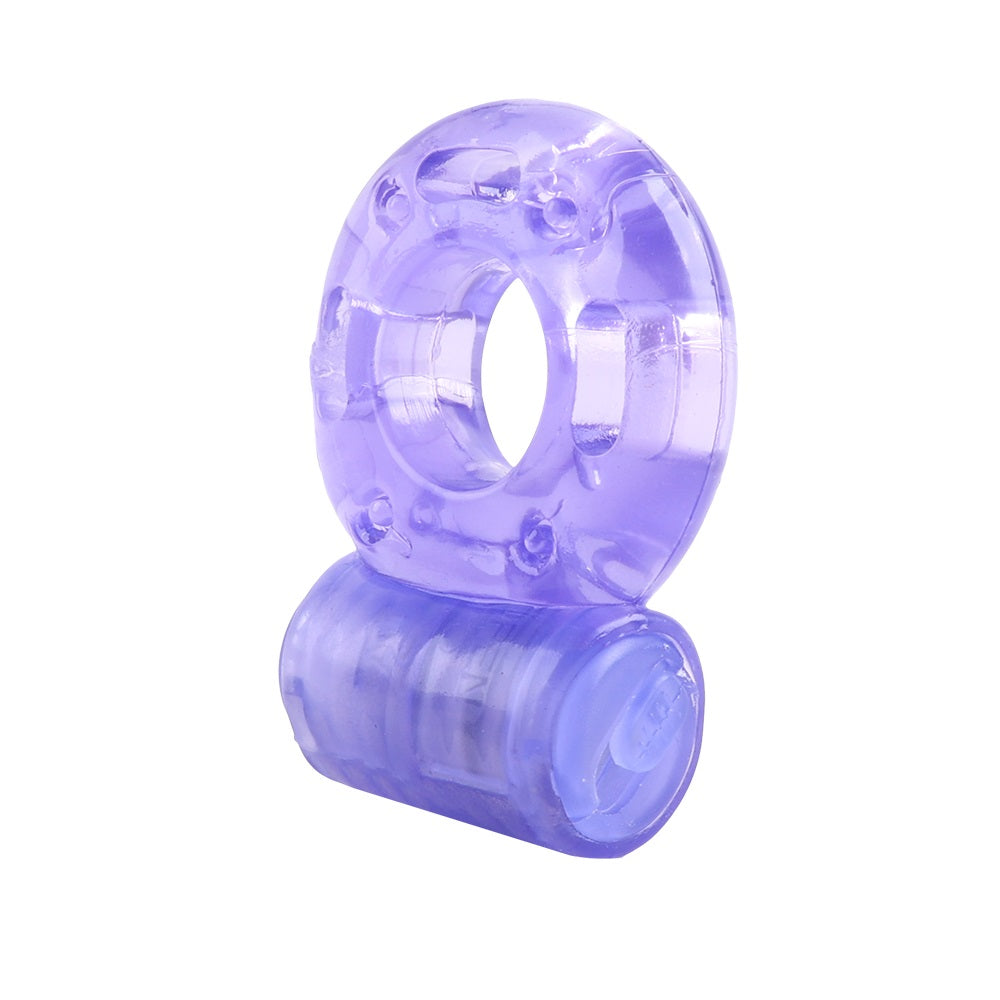 Rev Rings Single Speed Vibrating Cock Ring (Purple) – Couples Vibrating Cock Ring > Cock Ring > Vibrating - Tophatter Daily Deals