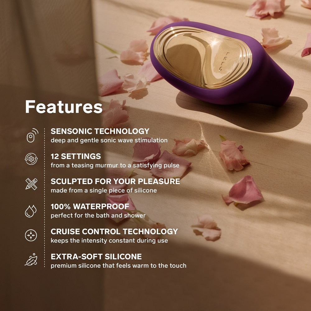 Lelo Sona 2 Cruise (Black) – Waterproof Clitoral Massager with Cruise Control > Sex Toys For Ladies > Clitoral Vibrators and Stimulators - Tophatter Daily Deals