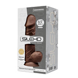 Silexd 8.5 Inch Brown Realistic Dual Density Silicone Dildo with Suction Cup Base > Dildos > Realistic Dildos - Tophatter Daily Deals