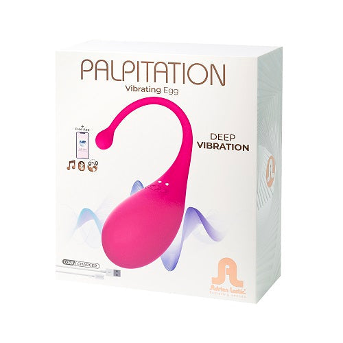 Adrien Lastic Palpitation Silicone Vibrating Egg with Nine Function Modes and Remote Control App > Sex Toys For Ladies > Vibrating Eggs - Tophatter Daily Deals