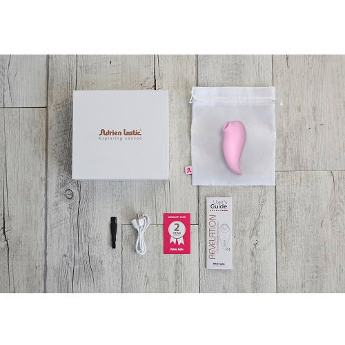 Adrien Lastic Revelation Pink Clitoral Suction Stimulator with Battery and Nine Function Modes > Sex Toys For Ladies > Air Pulsation - Tophatter Daily Deals
