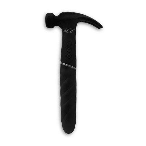 Love Hamma Round Tip Vibrator Black with Powerful Dual Stimulation and Multiple Speeds > Vibrators > Unconventional - Tophatter Daily Deals