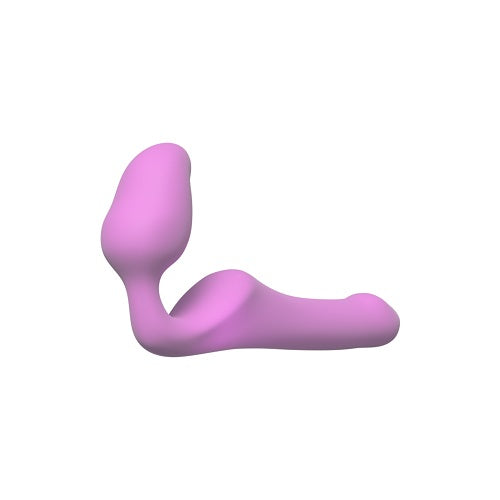 Adrien Lastic Queens Strapless Strap-On Pink Small Bendable Semi-Realistic Silicone Dildo > Dildos > Strapless Strap Ons - Tophatter Daily Deals