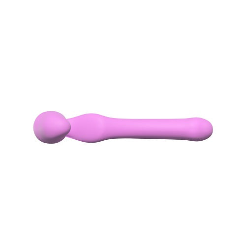Adrien Lastic Queens Strapless Strap-On Pink Small Bendable Semi-Realistic Silicone Dildo > Dildos > Strapless Strap Ons - Tophatter Daily Deals