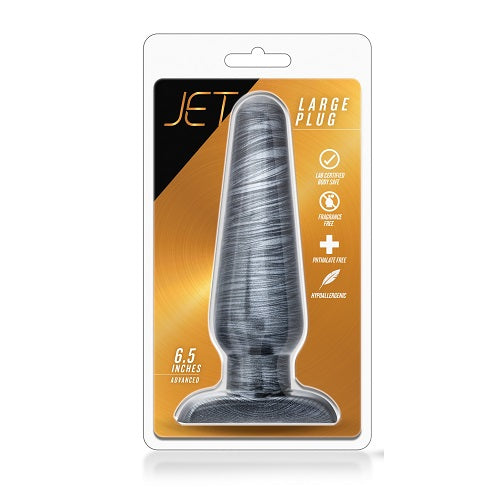 Jet Large Plug (Carbon Metallic Black) – Large Anal Plug > Anal Range > Butt Plugs - Tophatter Daily Deals