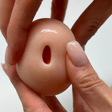 Alive Mini Shot Masturbator Compact Travel-Sized Strokerl White and Orange > Sex Toys For Men > Masturbators > Manual - Tophatter Daily Deals