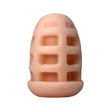Alive Mini Shot Masturbator Compact Travel-Sized Strokerl White and Orange > Sex Toys For Men > Masturbators > Manual - Tophatter Daily Deals