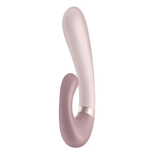 Satisfyer Heat Wave Connect App Vibrator Mauve with Dual Motors and Warming Function > Sex Toys > Couples Toys - Tophatter Daily Deals