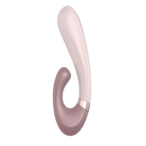 Satisfyer Heat Wave Connect App Vibrator Mauve with Dual Motors and Warming Function > Sex Toys > Couples Toys - Tophatter Daily Deals