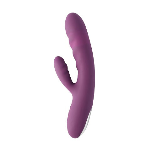 Svakom Avery (Black) – Waterproof Thrusting Vibrator with Clitoral Stimulator and Multiple Modes > Vibrators > Ladies > Rabbit Multi - Tophatter Daily Deals