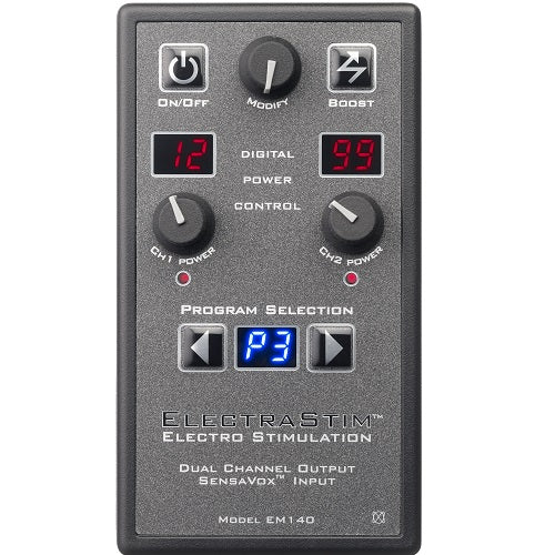 ElectraStim SensaVox – Advanced Dual-Channel Electro Sex Stimulator E-STIM TOYS - Tophatter Daily Deals