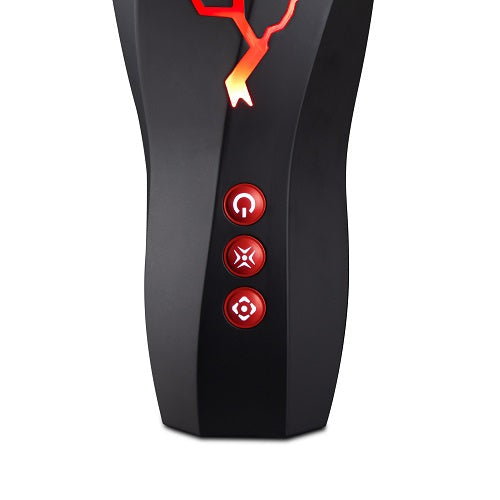 M for Men Storm (White) – Ribbed Masturbator Cup Vibrator with 7 Vibration Functions and Suction > Sex Toys For Men > Masturbators > Vibrating - Tophatter Daily Deals