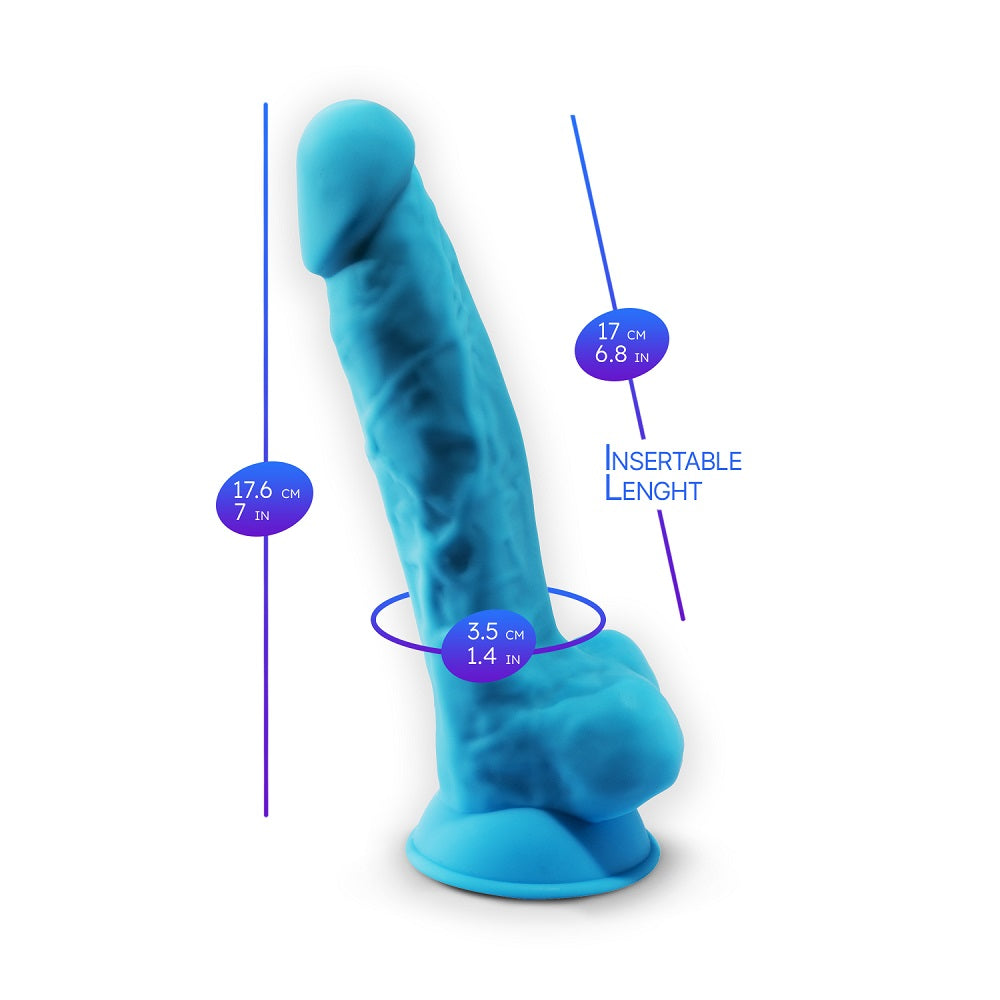 Silexd Model 1 Double Density 7 Inch Dildo – Premium Silicone Dildo > Dildos > Realistic Dildos - Tophatter Daily Deals