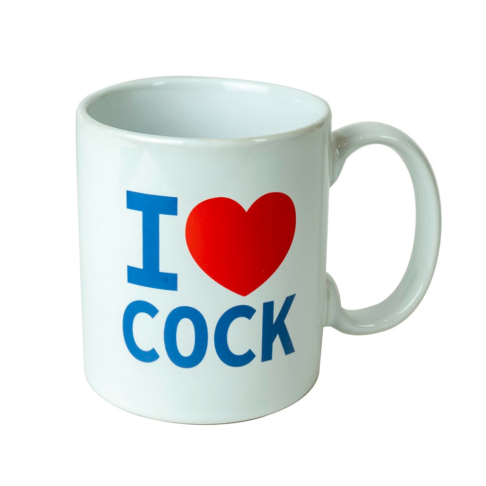 I Love Cock Mug – Ceramic Mug > Novelties > Gag Gifts - Tophatter Daily Deals