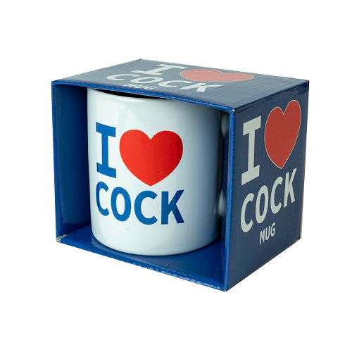 I Love Cock Mug – Ceramic Mug > Novelties > Gag Gifts - Tophatter Daily Deals