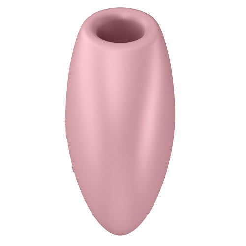 Satisfyer Cutie Heart Vibrator Pink Light Red Air Pulsation Stimulator > Sex Toys For Ladies > Air Pulsation - Tophatter Daily Deals