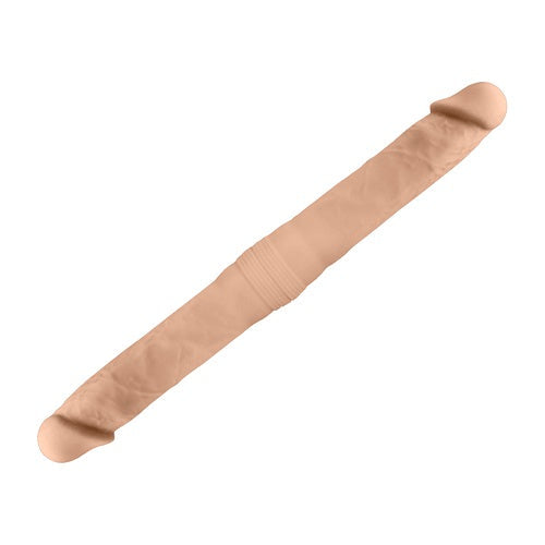 SILEXD Model 1 Double Dong in Light Flesh 16.5 Inch Realistic Dual Density Memory Silicone Dildo > Dildos > Oversized Toys - Tophatter Daily Deals